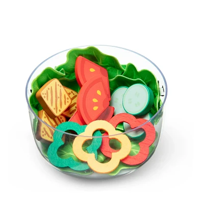 Melissa & Doug Salad Spinner Play Set, Pretend Play Food