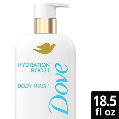 Dove Serum Body Wash with 6% Hydrating Serum + Hyaluronic Acid - Hydration Boost - 18.5 fl oz