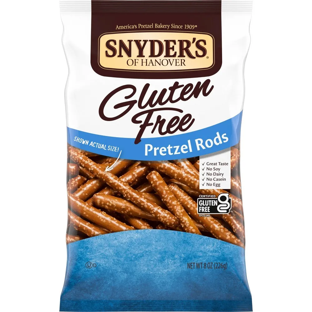 Snyders of Hanover Gluten Free Pretzels Gluten Free Rods - 8oz