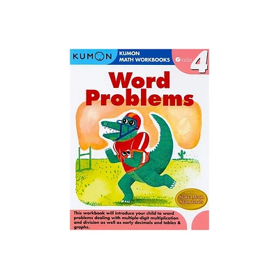 Kumon Grade 4 Word Problems - (Kumon Math Workbooks) (Paperback)