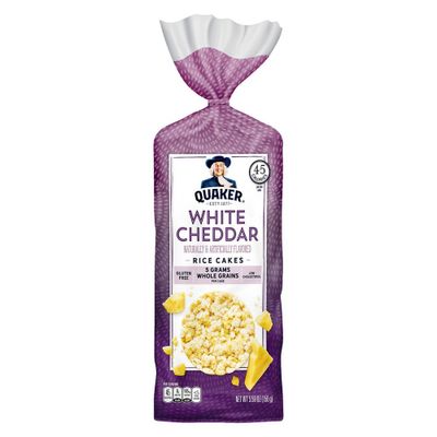 Quaker White Cheddar Rice Cakes 5.50oz