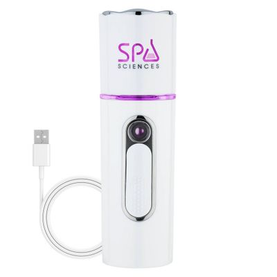 Spa Sciences NANO Portable Facial Mister for Skincare & Makeup/Lash Setting