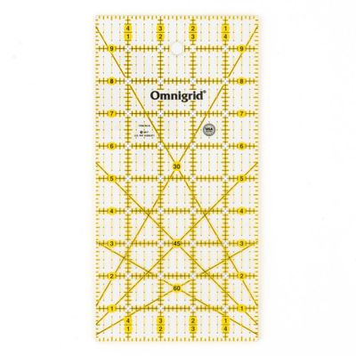 Omnigrid 5 x 10 Rectangle Quilting and Sewing Ruler: Quilting Supplies, Sewing Tools, 5x10, Art & Stationery