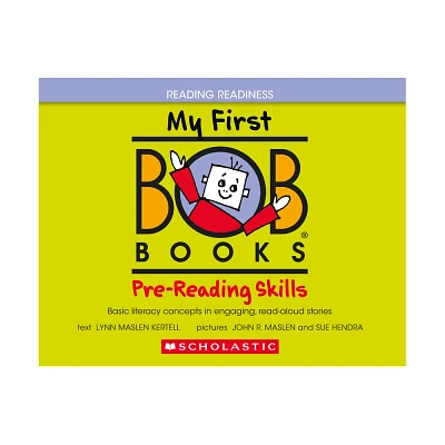 My First Bob Books - Pre-Reading Skills Hardcover Bind-Up Phonics, Ages 3 and Up, Pre-K (Reading Readiness) - by Lynn Maslen Kertell