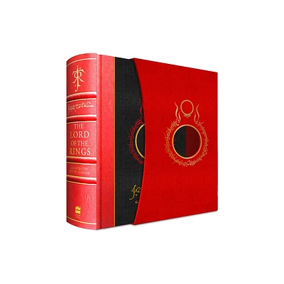 The Lord of the Rings Deluxe Illustrated by the Author - (Tolkien Illustrated Editions) by J R R Tolkien (Hardcover)