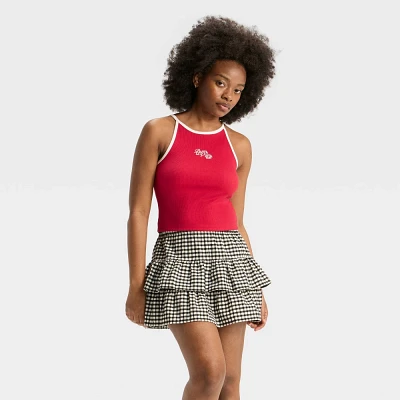 Women High Neck Halter Top