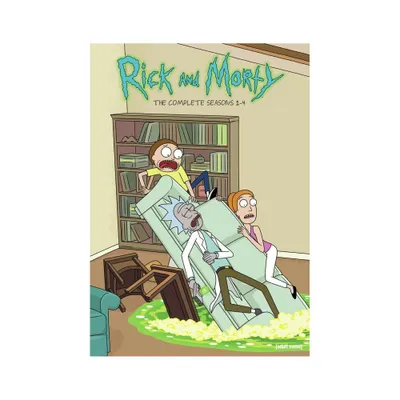 Rick and Morty: Seasons 1-4 (DVD)