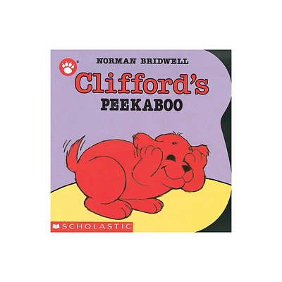 Cliffords Peekaboo - (Clifford the Big Red Dog) by Norman Bridwell (Board Book)