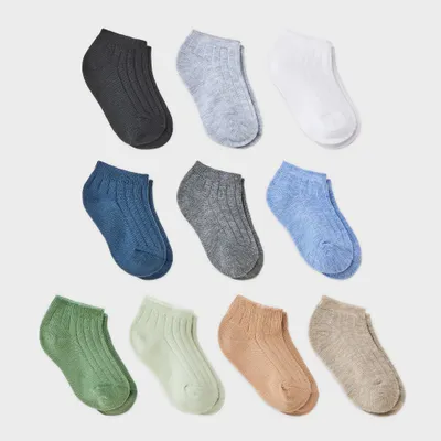 Baby 10pk Low Cut Socks