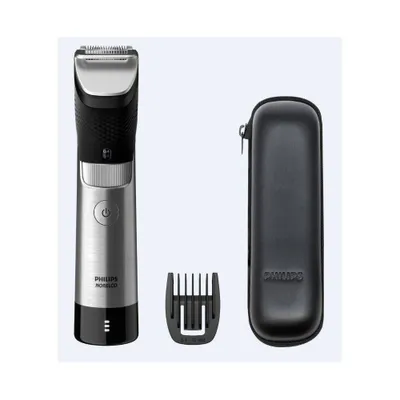 Philips Norelco Series 9000 Beard & Hair Mens Rechargeable Electric Trimmer - BT9810/40