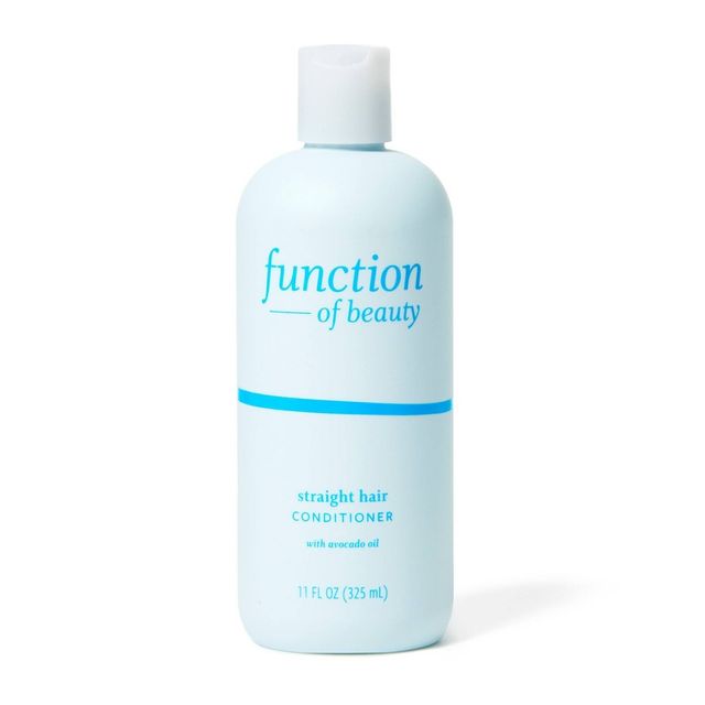 Function of Beauty Custom Straight Hair Conditioner Base with Avocado Oil - 11 fl oz