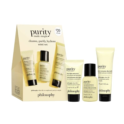 philosophy Purity Made Simple Cleanse Mini Set - Ulta Beauty