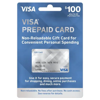 Visa Prepaid Card