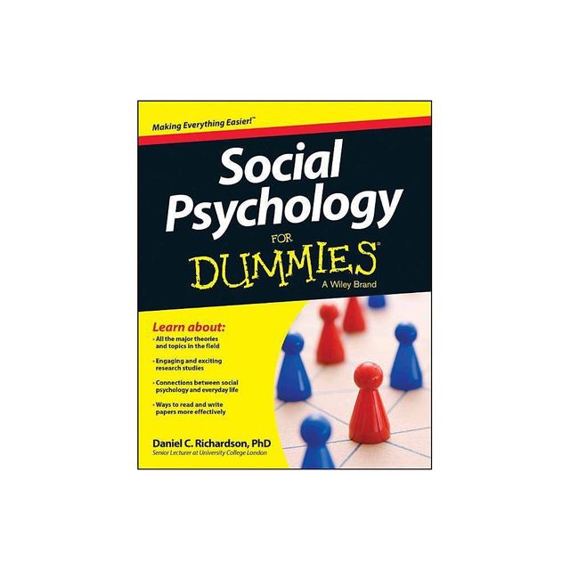 Social Psychology For Dummies - by Daniel Richardson (Paperback)