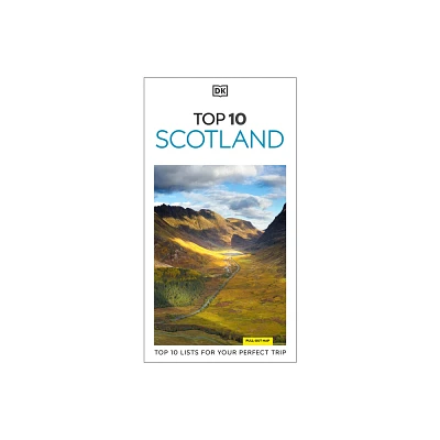 DK Top 10 Scotland - (Pocket Travel Guide) by Dk Travel (Paperback)