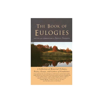 The Book of Eulogies - by Phyllis Theroux (Paperback)