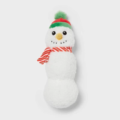 Classic Snowman Dog Plush Toy - Wondershop