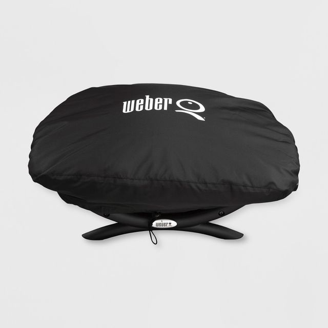 Weber Q 100/1000 Series Cover: Durable, Water-Resistant, Secure-Fit for Q Series Grills