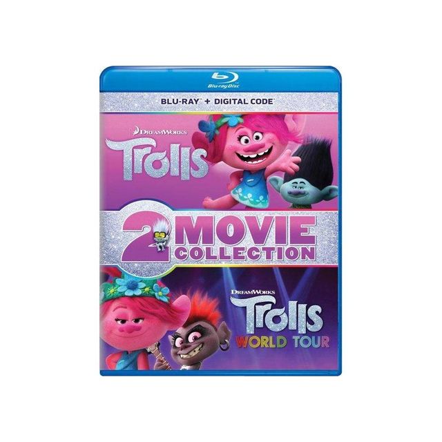 Trolls / Trolls World Tour 2-Movie Collection (Blu-ray + Digital)