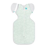 Love To Dream Swaddle UP Tranition Bag Adaptive Organic Swaddle Wrap - Celetial Dot Mint