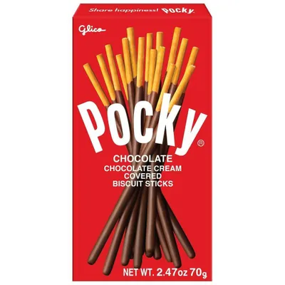 Glico Pocky Chocolate Covered Biscuit Sticks 2.47oz