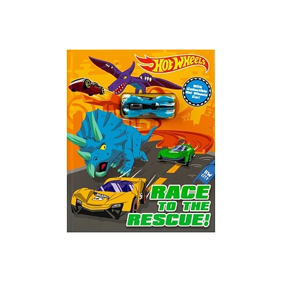 Hot Wheels: Race to the Rescue! - by Editors of Studio Fun International (Hardcover)