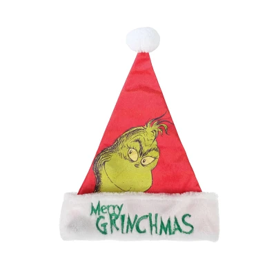 Dr. Seuss The Grinch Christmas Santa Hat