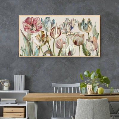 Masterpiece Art Gallery 24x48 Parrot Tulip Panel Wall Art