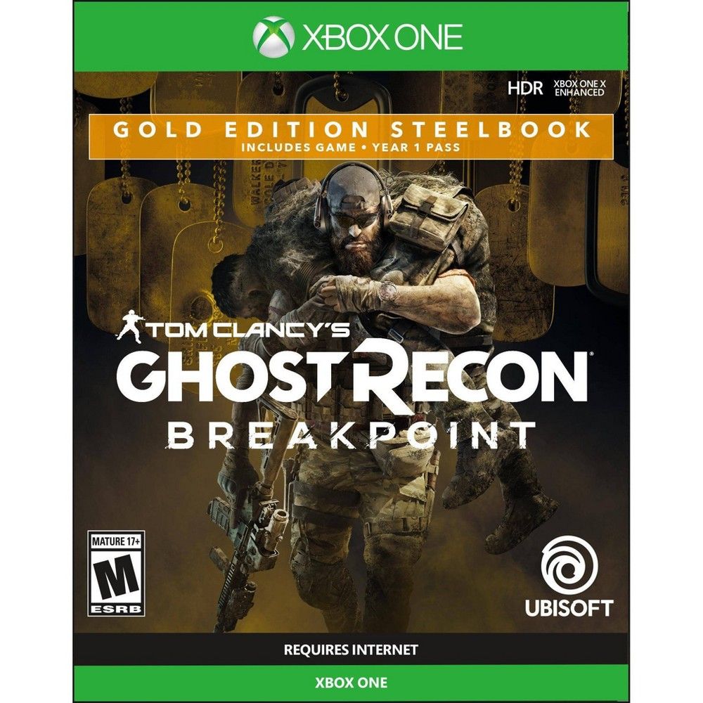 Ubisoft Tom Clancys Ghost Recon: Breakpoint Gold Edition Steel Book - Xbox  One | MarketFair Shoppes