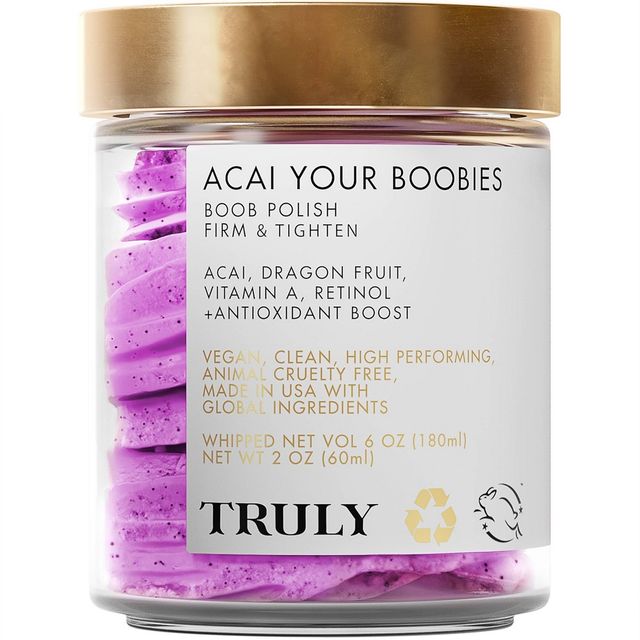 TRULY Womens Acai Your Boobies Lifting Boob Polish - 2 fl oz - Ulta Beauty