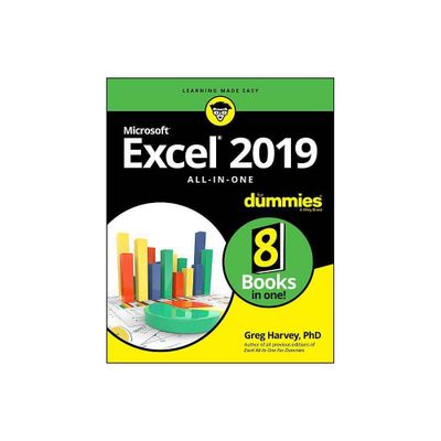 Excel 2019 All-In-One for Dummies - by Greg Harvey (Paperback)