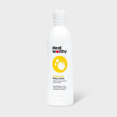 Fresh Scent Baby Lotion - 14 fl oz - Dealworthy