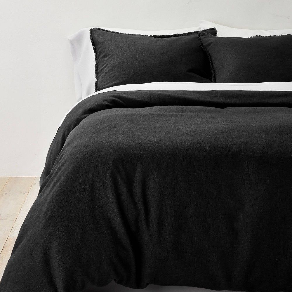 Washed Linen - Oeko-Tex® - Black