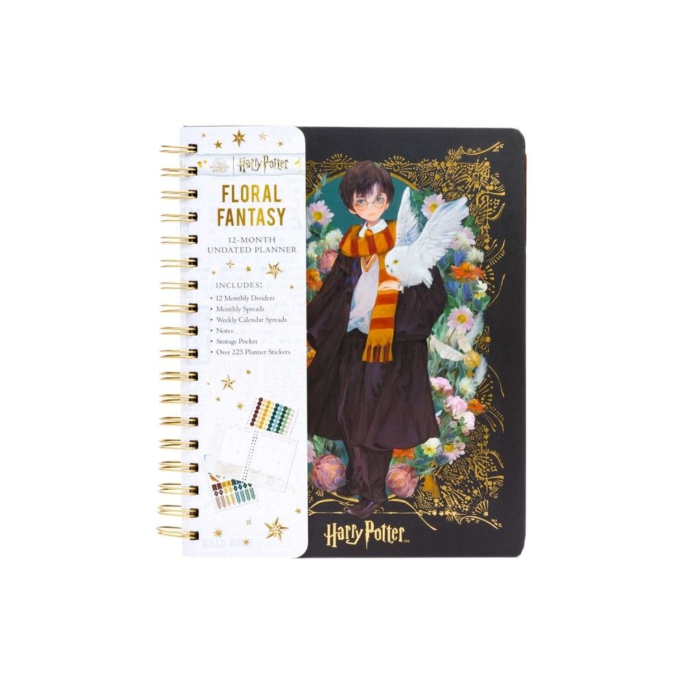 TARGET Harry Potter: Floral Fantasy 12-Month Undated Planner - by Insights  (Hardcover) | Connecticut Post Mall