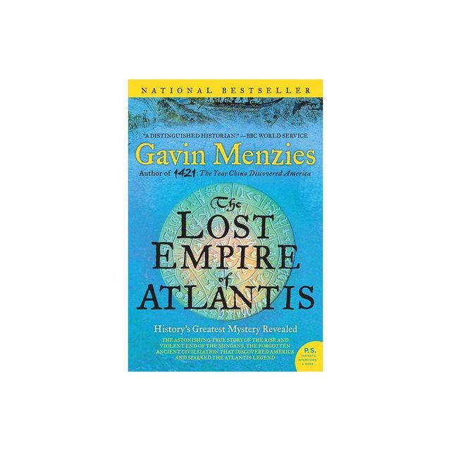 Lost Empire Atlantis PB - by Gavin Menzies (Paperback)