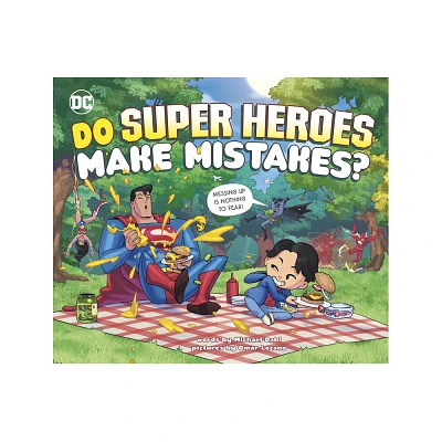 Do Super Heroes Make Mistakes? - (DC Super Heroes) by Michael Dahl (Hardcover)