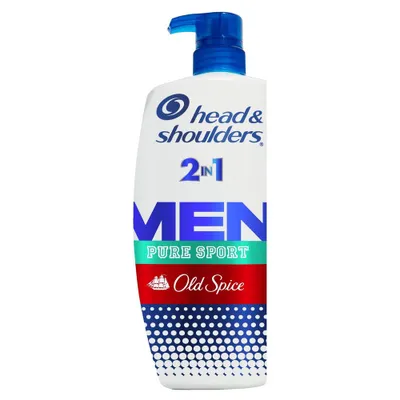 Head & Shoulders Old Spice Pure Sport Anti-Dandruff 2-in-1 Shampoo and Conditioner - 28.2 fl oz