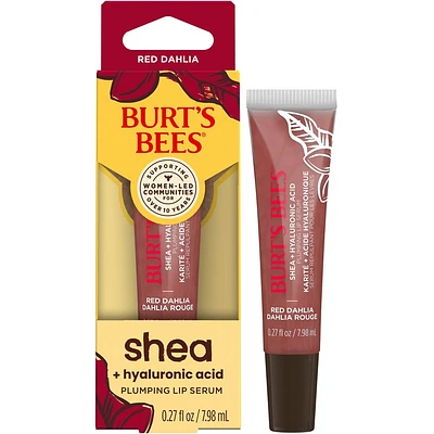 Burts Bees Lip Plumping Serum - Red Dahlia - 0.27oz