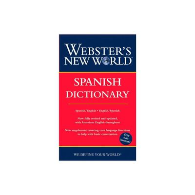 Websters New World Spanish Dictionary - by Harraps (Paperback)