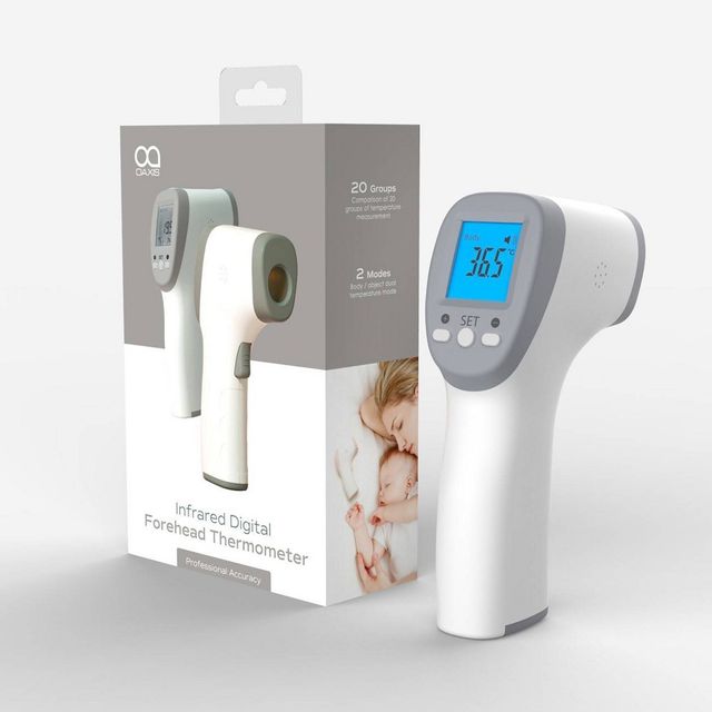 OAXIS Non-Contact Body Infrared Digital Forehead Thermometer