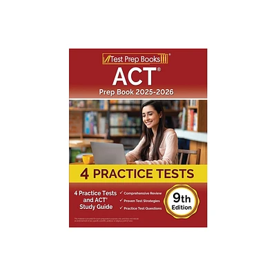 ACT Prep Book 2025-2026 - by Lydia Morrison (Paperback)