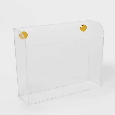 Acrylic Wall Pocket Clear - Threshold