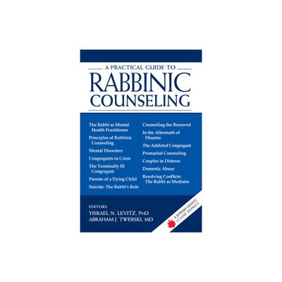 A Practical Guide to Rabbinic Counseling - (Jewish Lights Classic Reprint) by Yisrael N Levitz & Abraham J Twerski (Paperback)