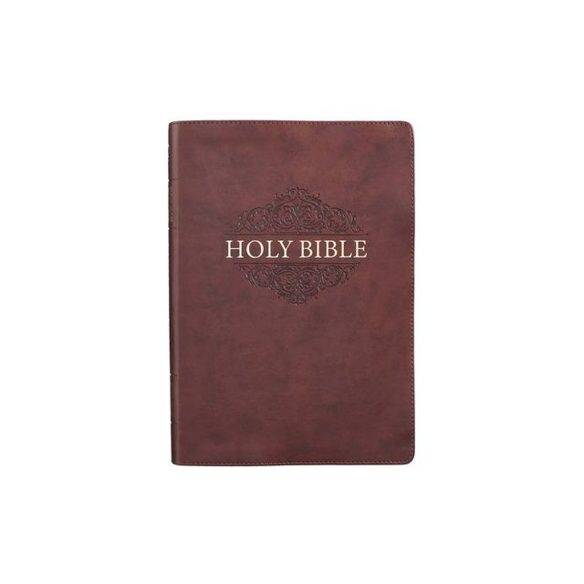 KJV Super Giant Print LL Brown - Annotated (Leather Bound)