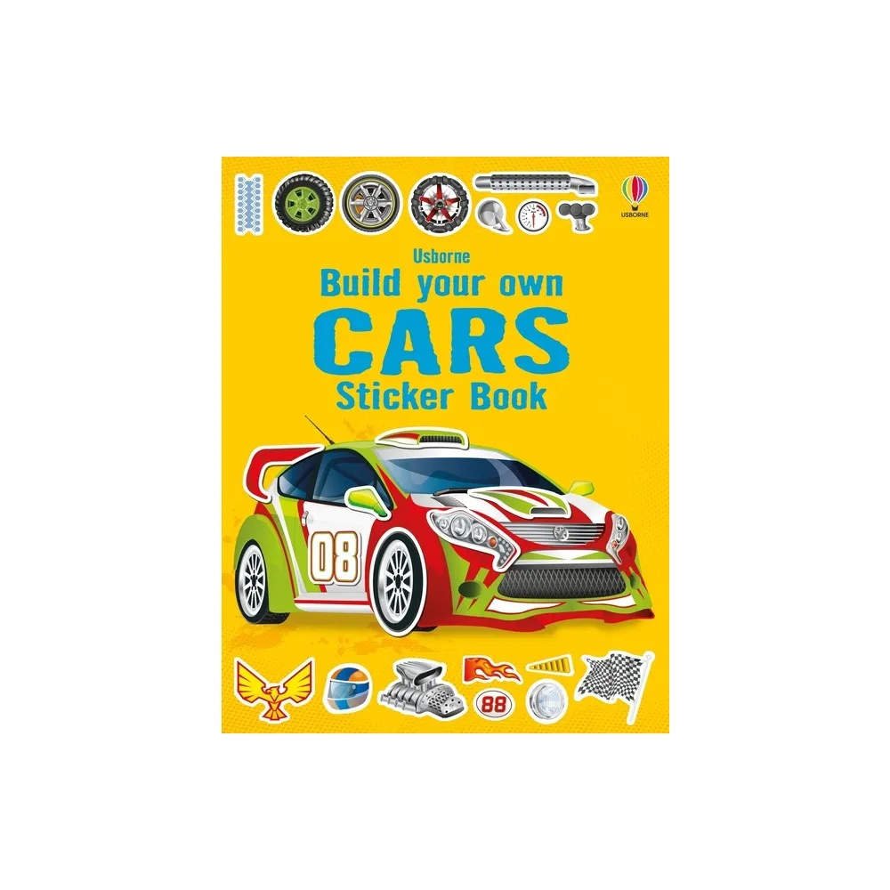 Build Your Own Cars Sticker Book - (Build Your Own Sticker Book) by Simon Tudhope (Paperback)