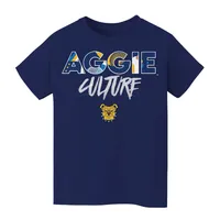 NCAA North Carolina A&T Aggies Youth Navy T-hirt