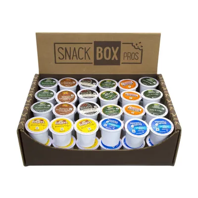 Snack Box Pros Whats for Breakfast Assortment Box Medium Roast Coffee - 48ct