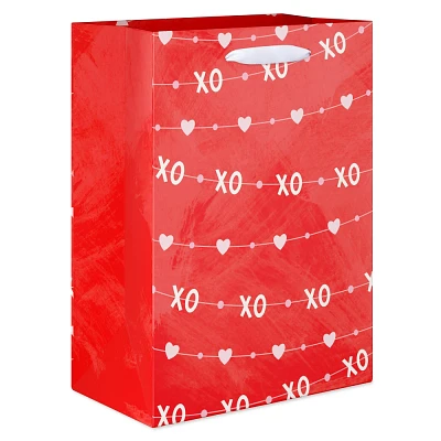 Valentines Day Gift Bag Large Heart Garland