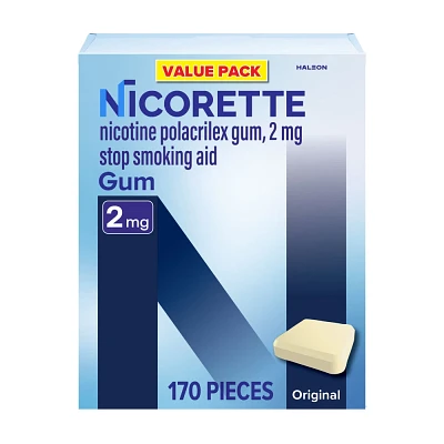 Nicorette 2mg Stop Smoking Aid Gum - Original - 170ct