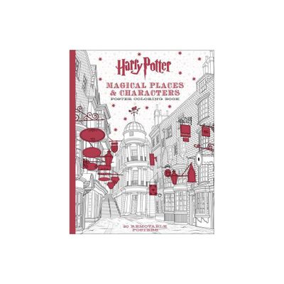 Harry Potter Magical Places & Characters Poster Coloring Book - by Scholastic (Paperback)